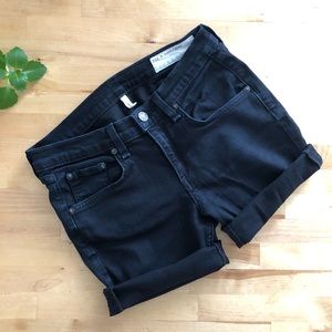 RAG & BONE Mid-rise Cut-off Shorts Denim Jean Cate